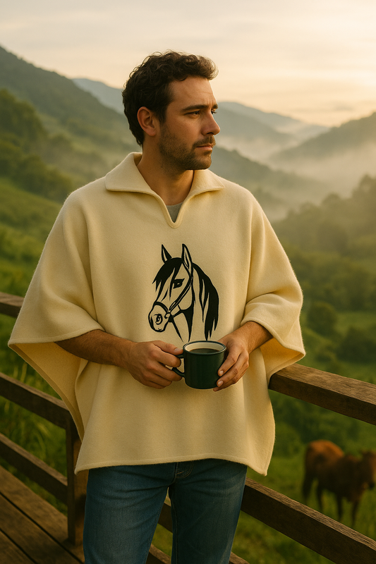 Abrigo Cuello Camisero tipo Polo Talla Única