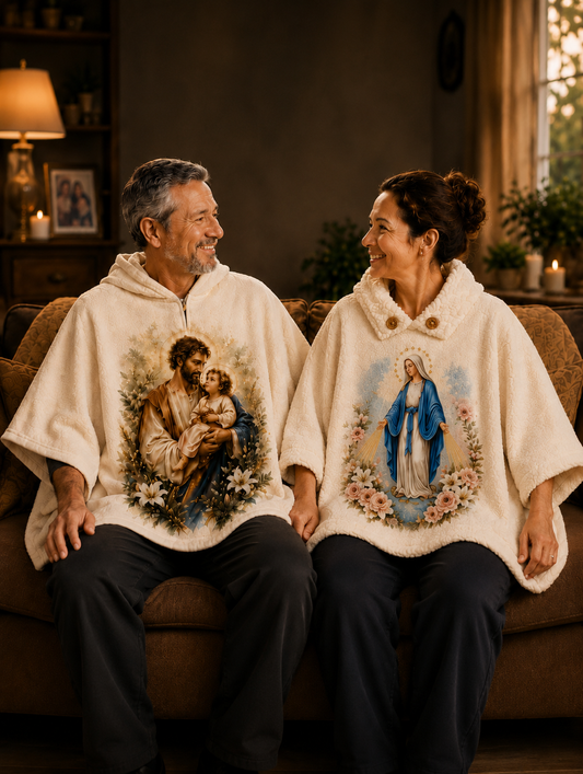 Combo Abrigo San Jose y Virgen de la Milagrosa